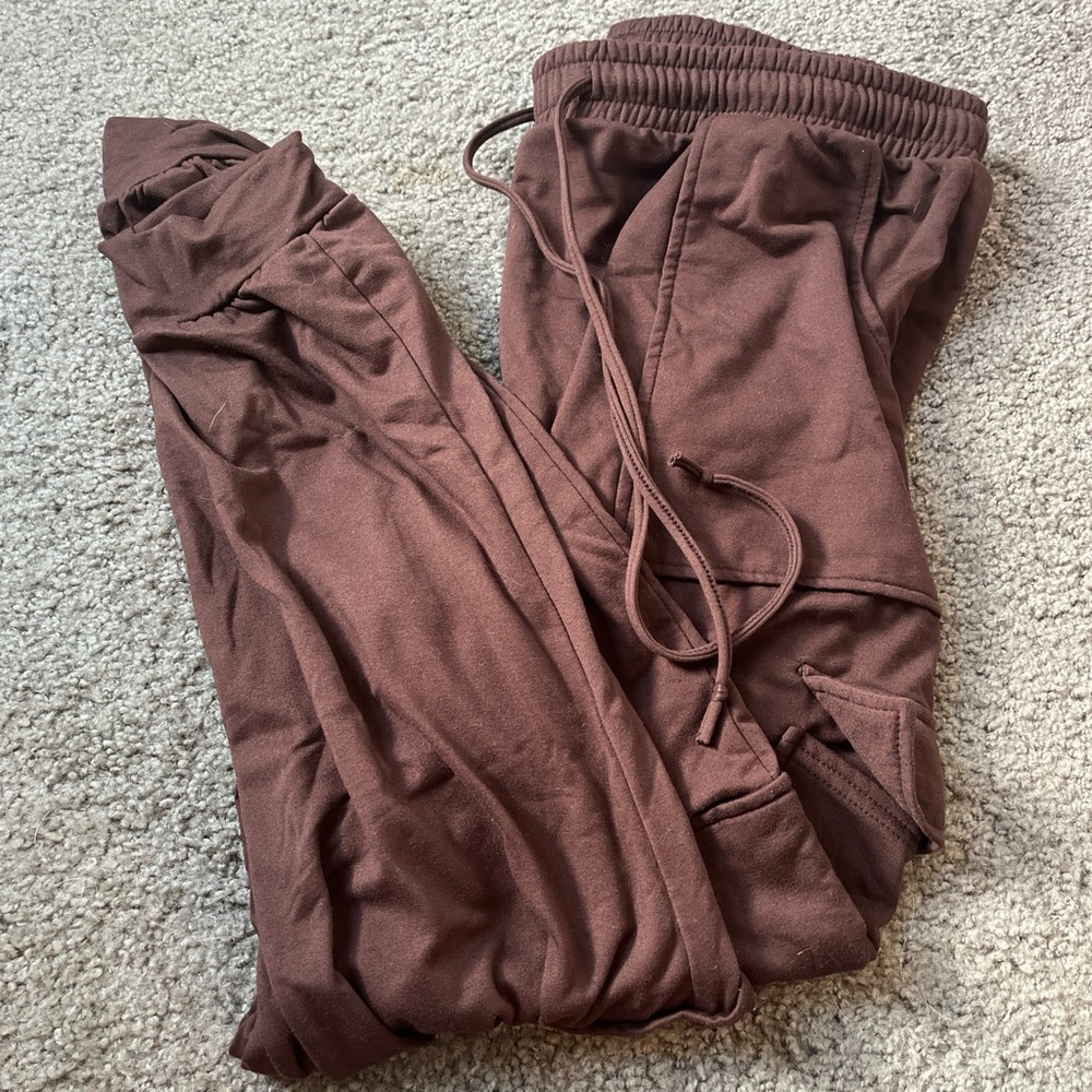 Brown Jogger Pants